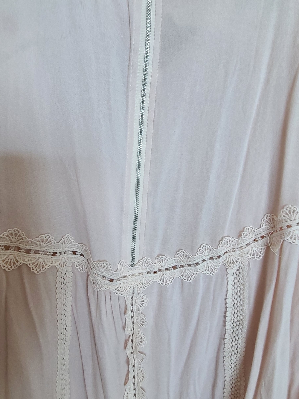 POL Light Pink Embroidered Lace-Trim Sleeveless Top - Picture 5 of 5